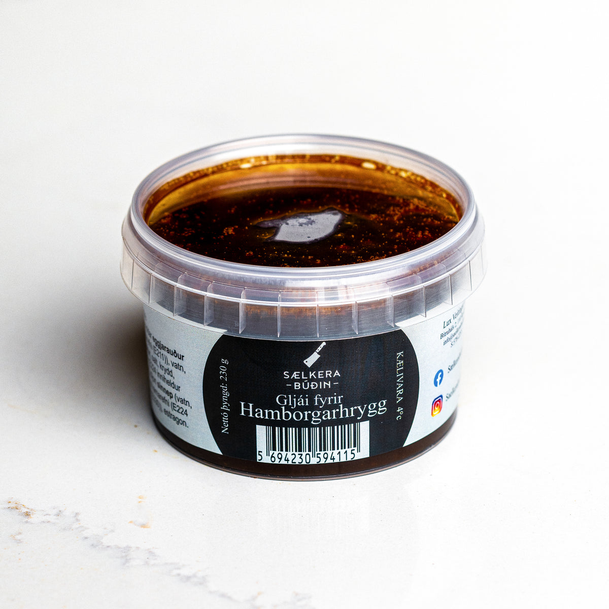 Hamborgarhrygg gljái