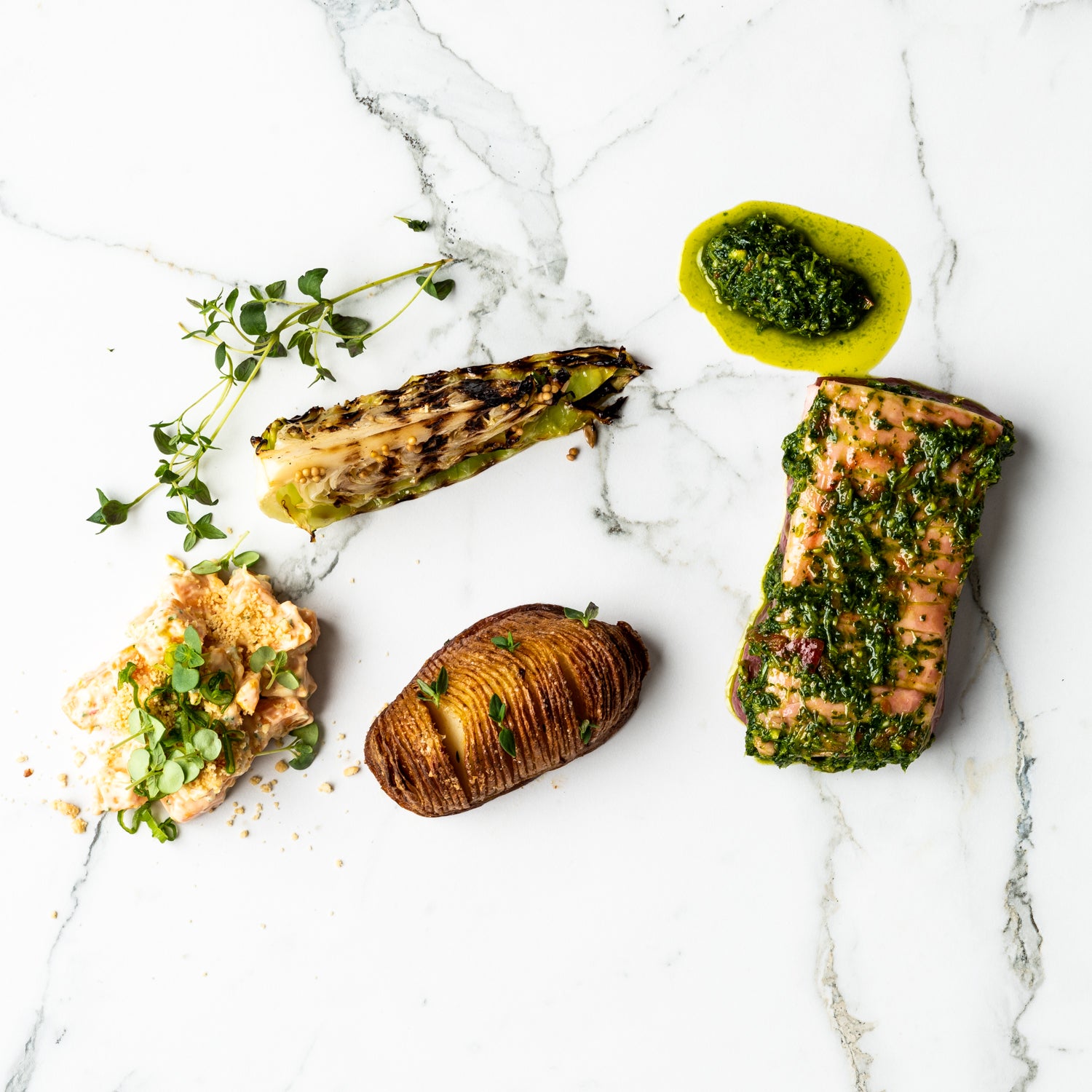 Lamba-fillet í chimichurri
