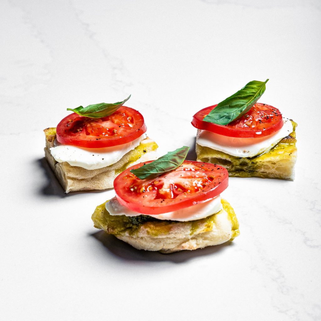 Caprese focaccia